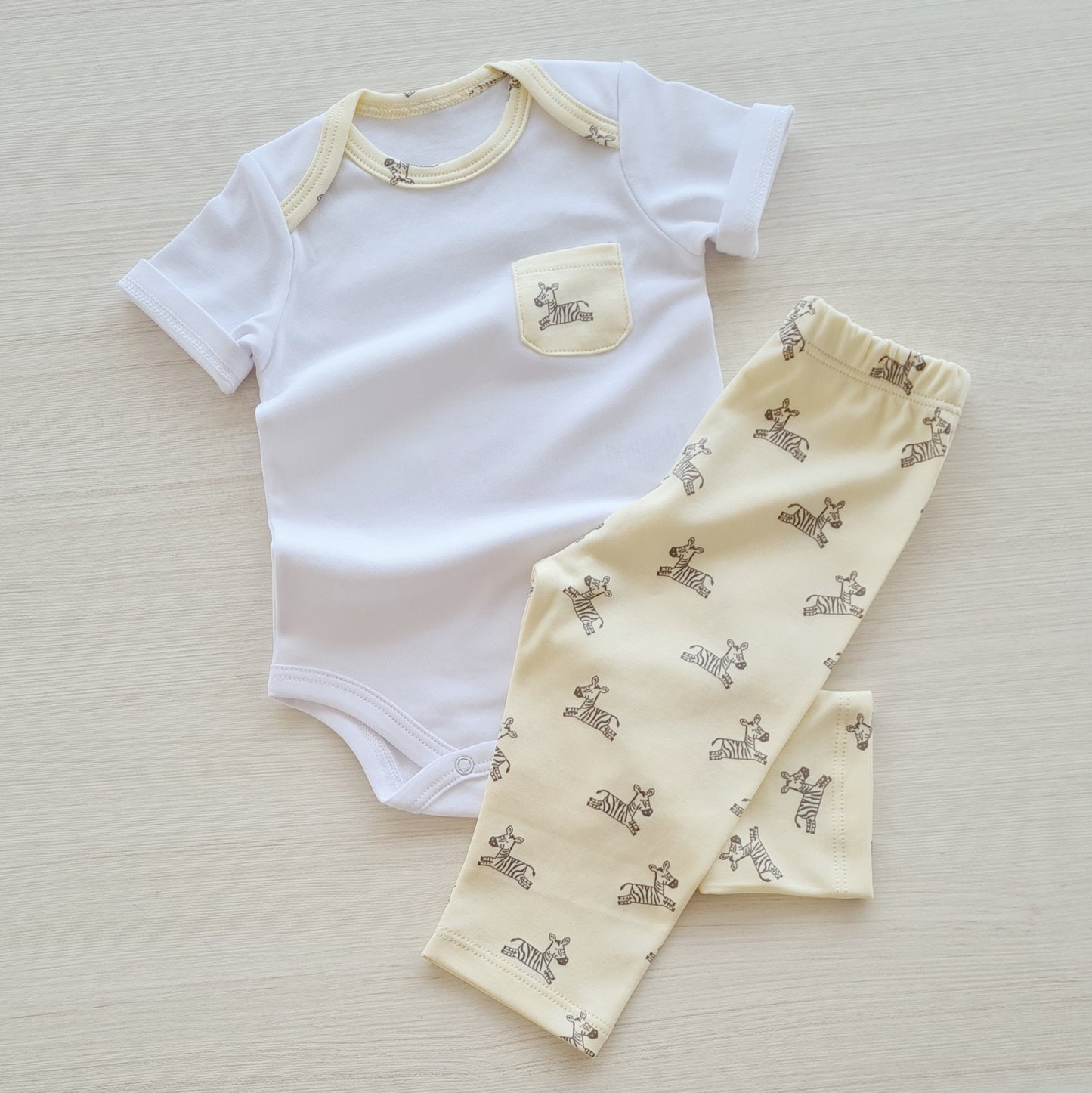 Zebra short body + pants - Kuttie U Israel