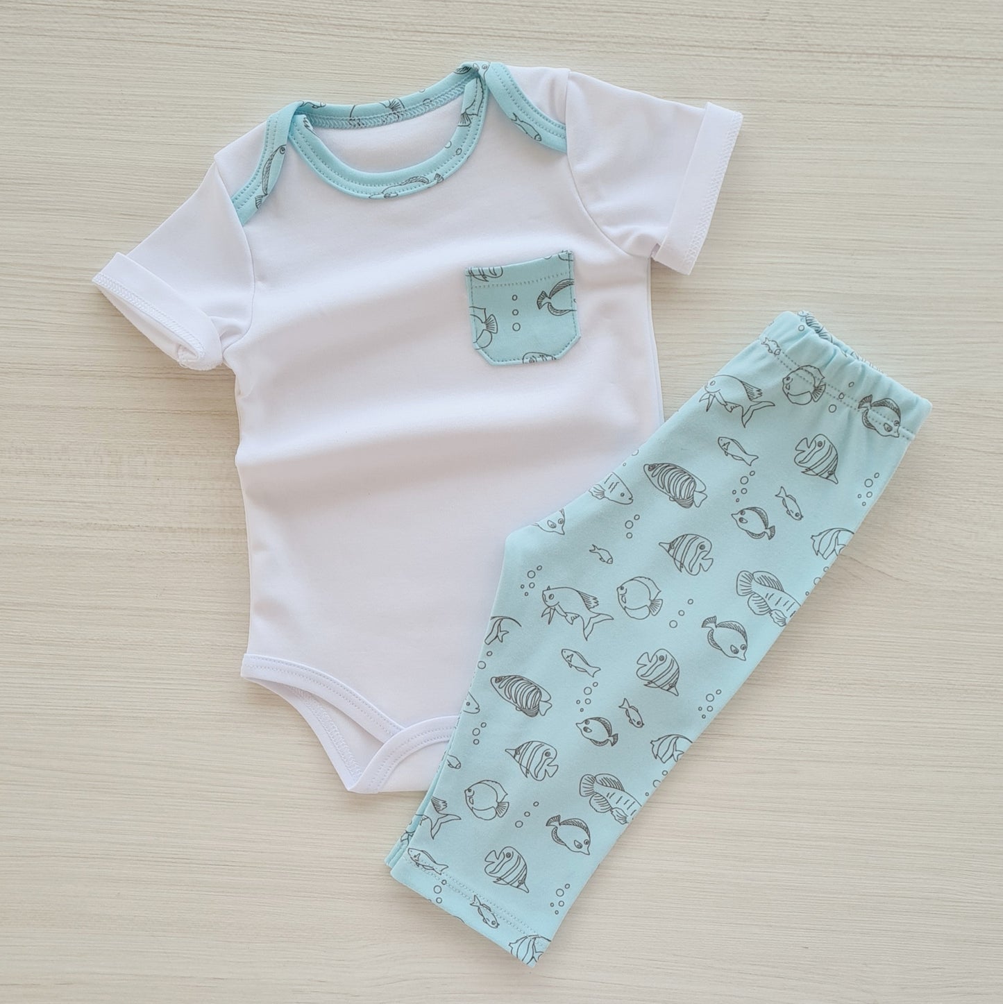 Fishy short body + pants - Kuttie U Israel