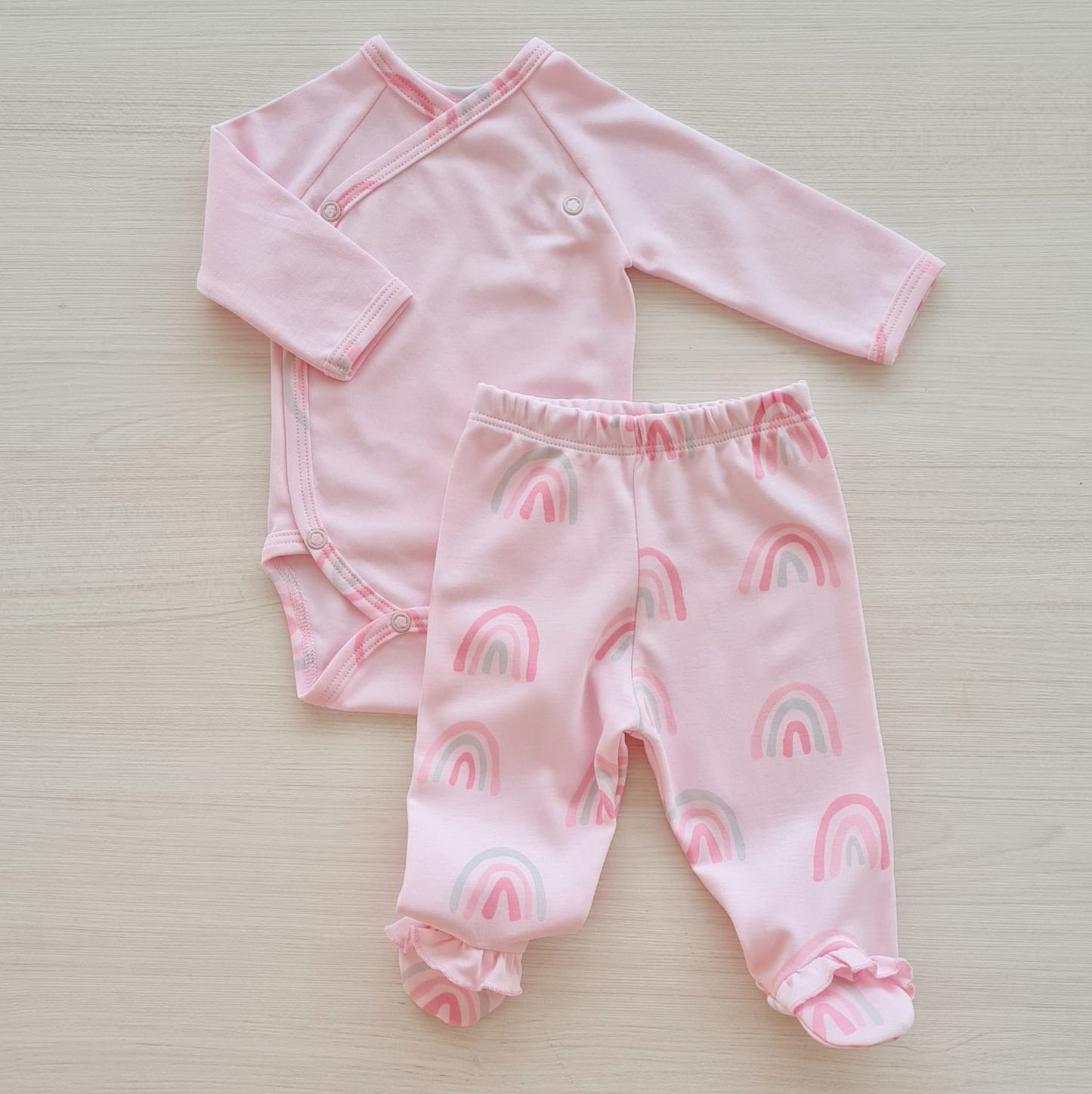 Rainbow long body + pants - Kuttie U Israel