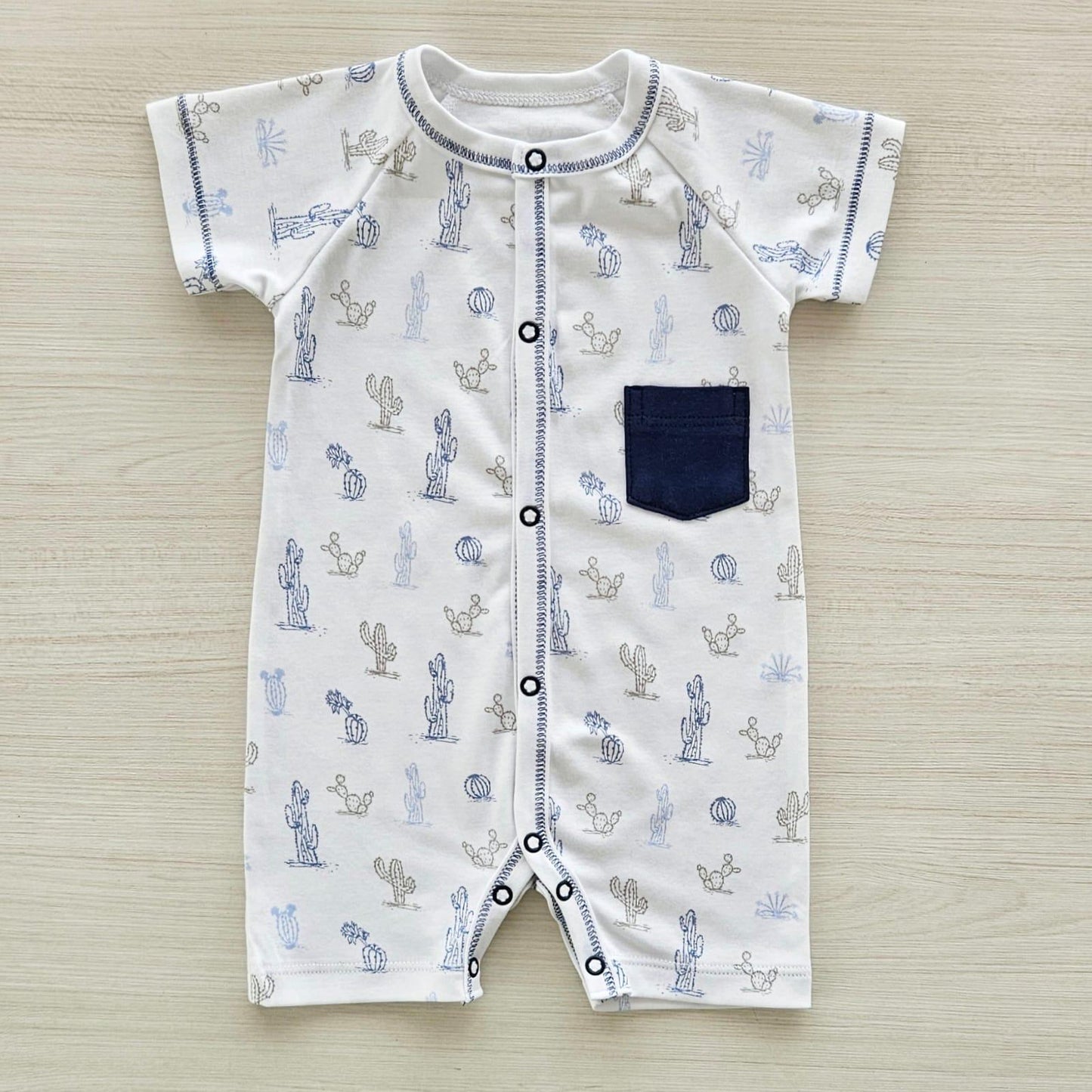 Raccoon Short Romper