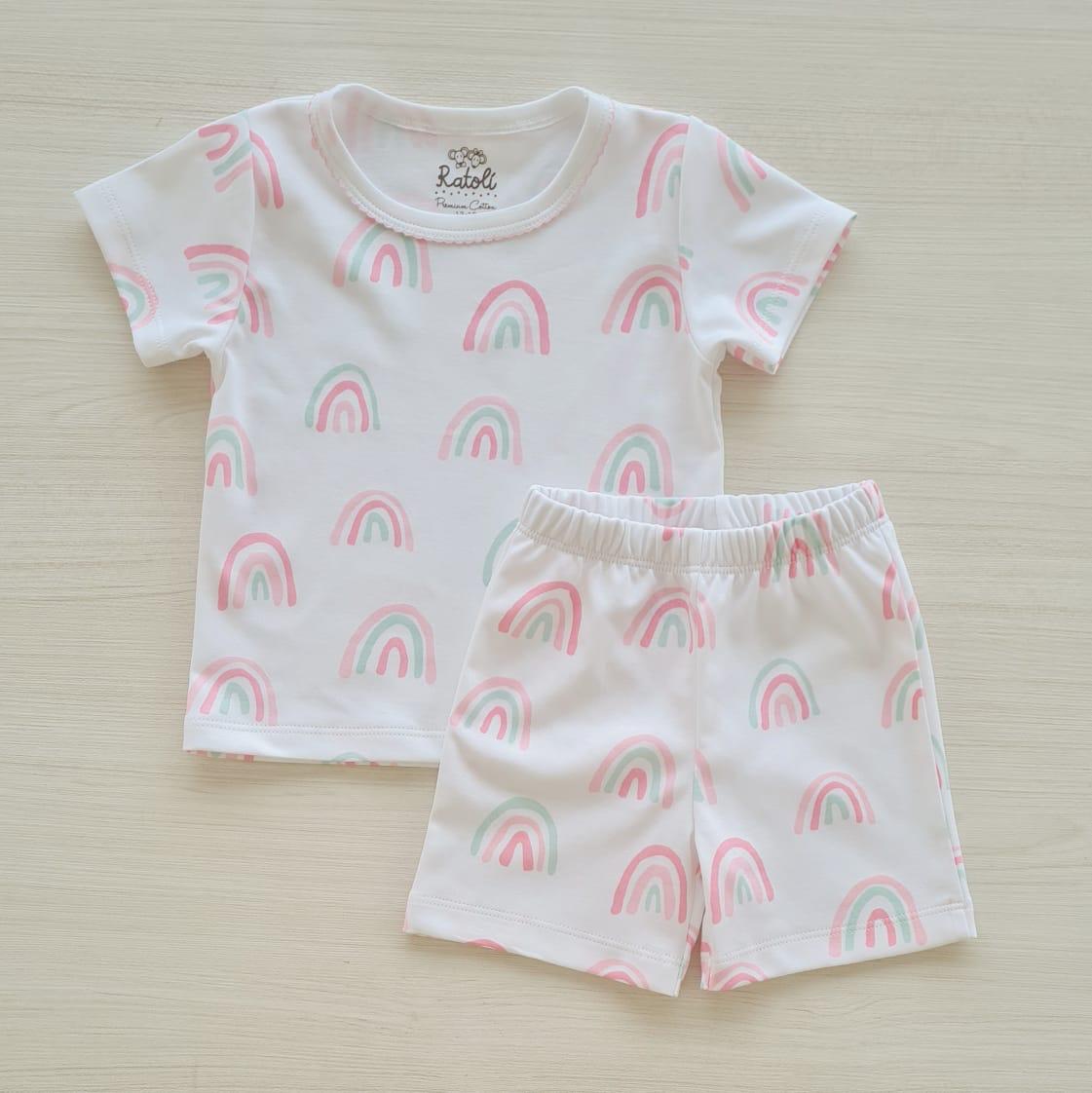 Rainbow Short Pajama