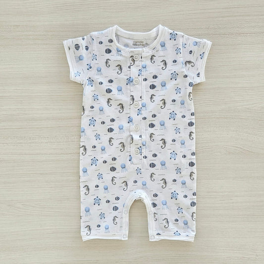 Ocean Friends Henley Romper