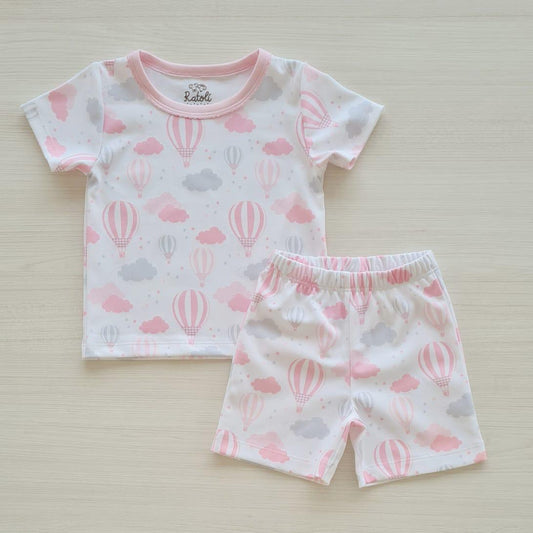 Pink Balloons Short Pajama