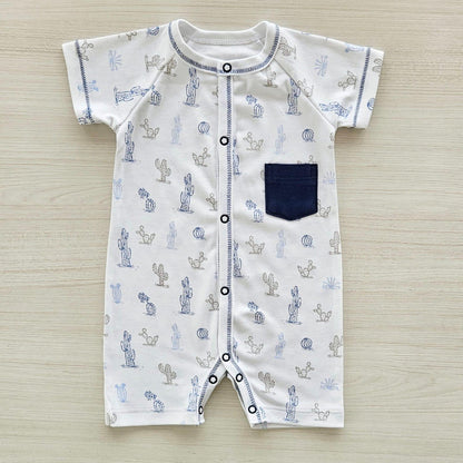 Raccoon Short Romper