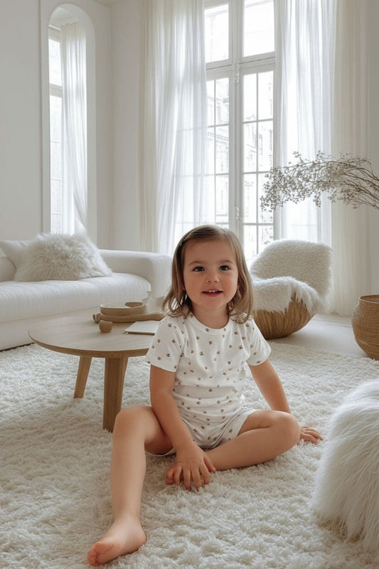 פיג'מה קצרה דבורים