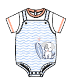 Surfer Doggie Body